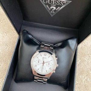 Silver GUESS Watch